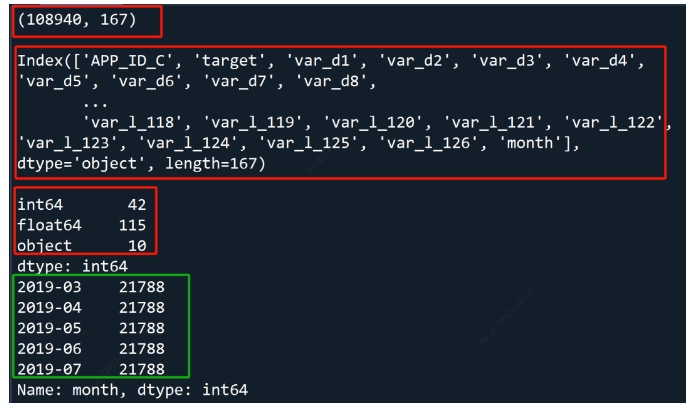 使用toad训练一张评分卡