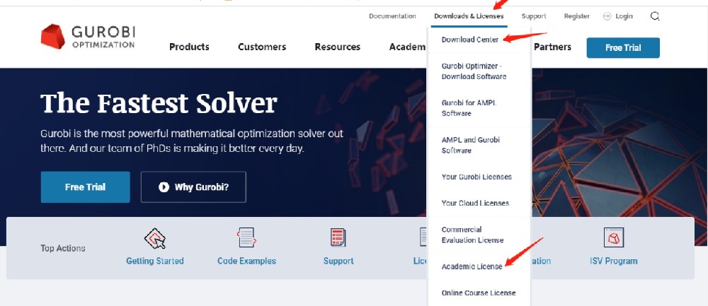 gurobi求解器包含哪些算法
