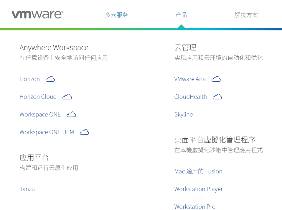 VMware(威睿)是虚拟化软件.png