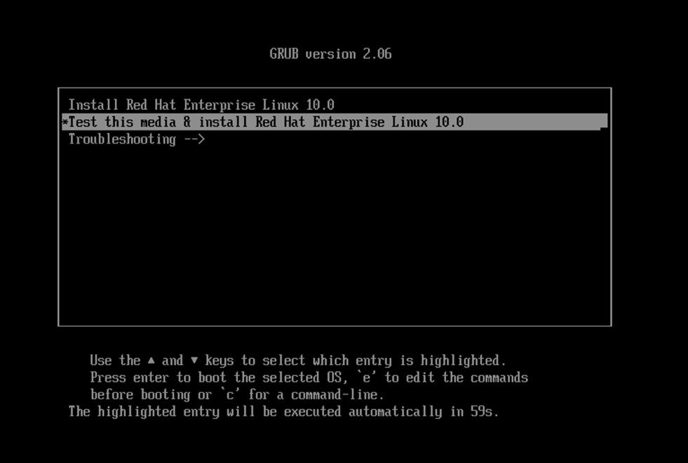 红帽 RHEL 10.0